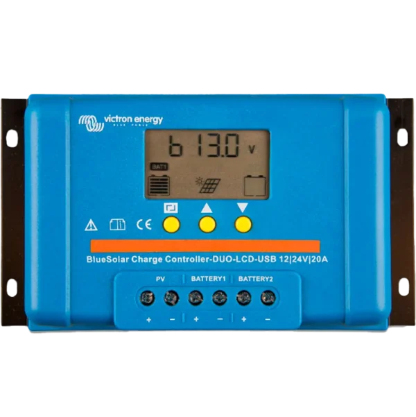 12/24V-20A PWM VICTRON BLUESOLAR CHARGE CONTROLLER LCD-USB